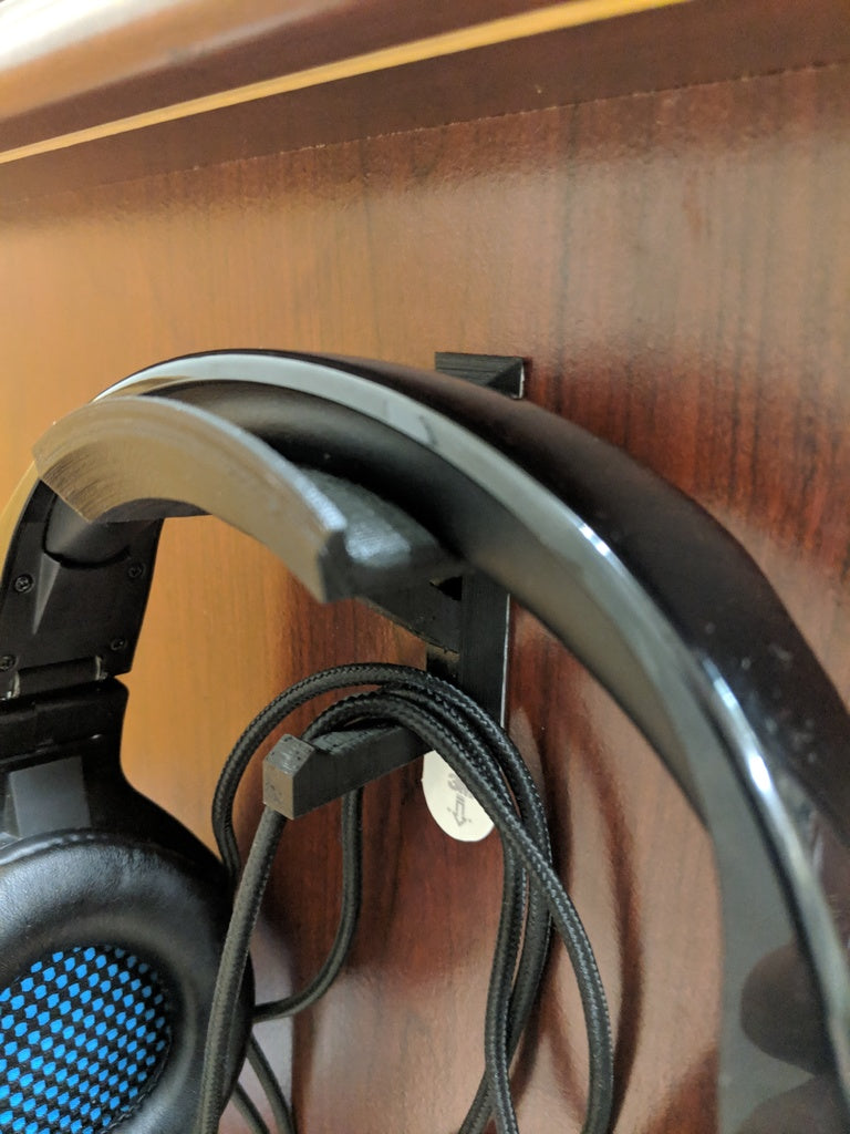 Support de casque à bandes adhésives Remix