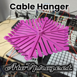 Support de câble Eurorack pour pied de microphone