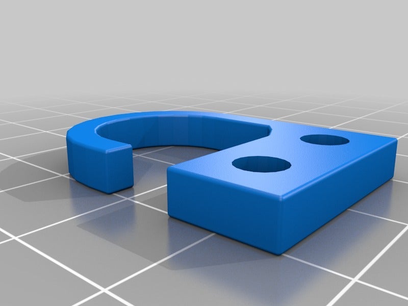 Crochet de support universel pour gestion de câbles
