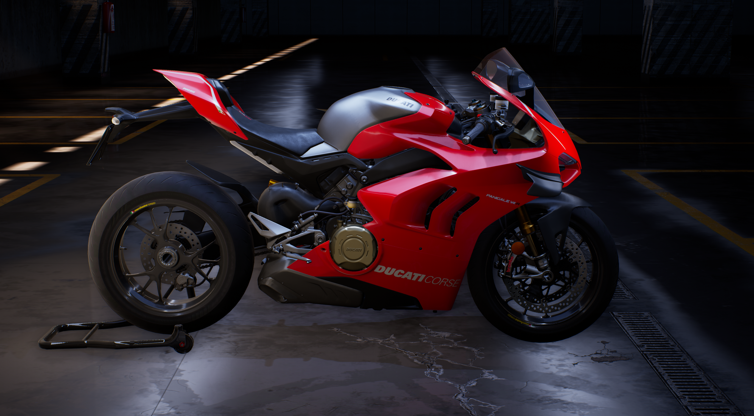 Ducati Panigale V4 R 2019 : modèle 3D détaillé