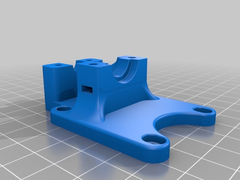 Support de mise à niveau pour Geeetech A10/A30 : Hotend E3D V6 et support de ventilateur double 5015