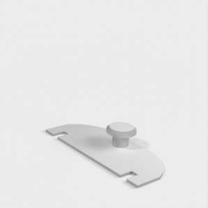 Bureau Ikea Bekant/Galant - système de fixation du filet de gestion des câbles