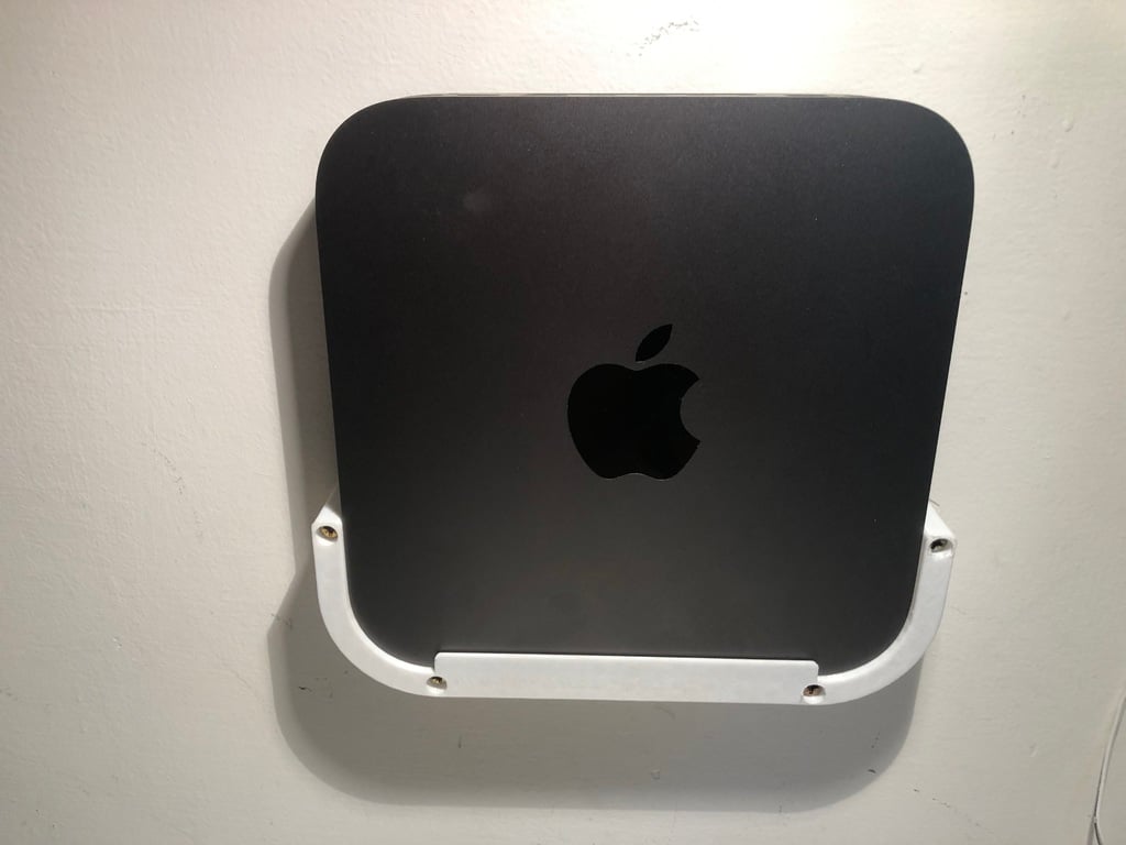 Support mural Apple Mac Mini simple