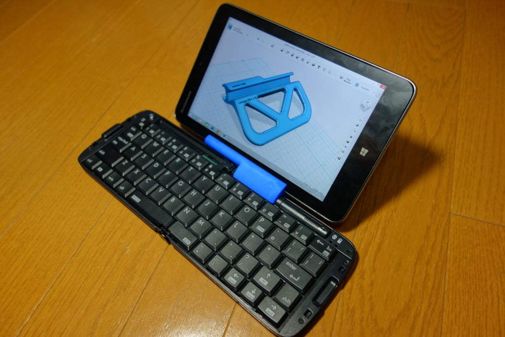 Support de tablette pour clavier pliable RBK-3000BT et Lenovo Miix 2 8/iPad mini Retina
