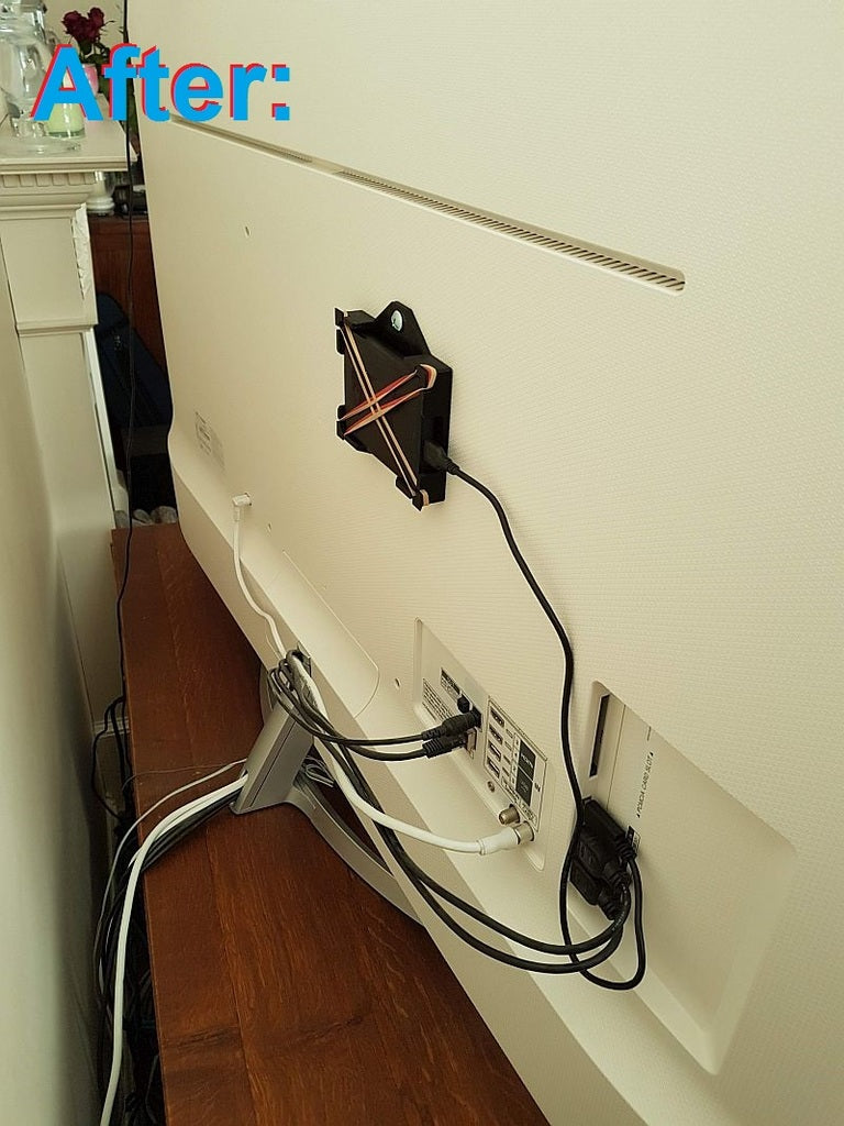Support de disque dur pour TV avec support VESA