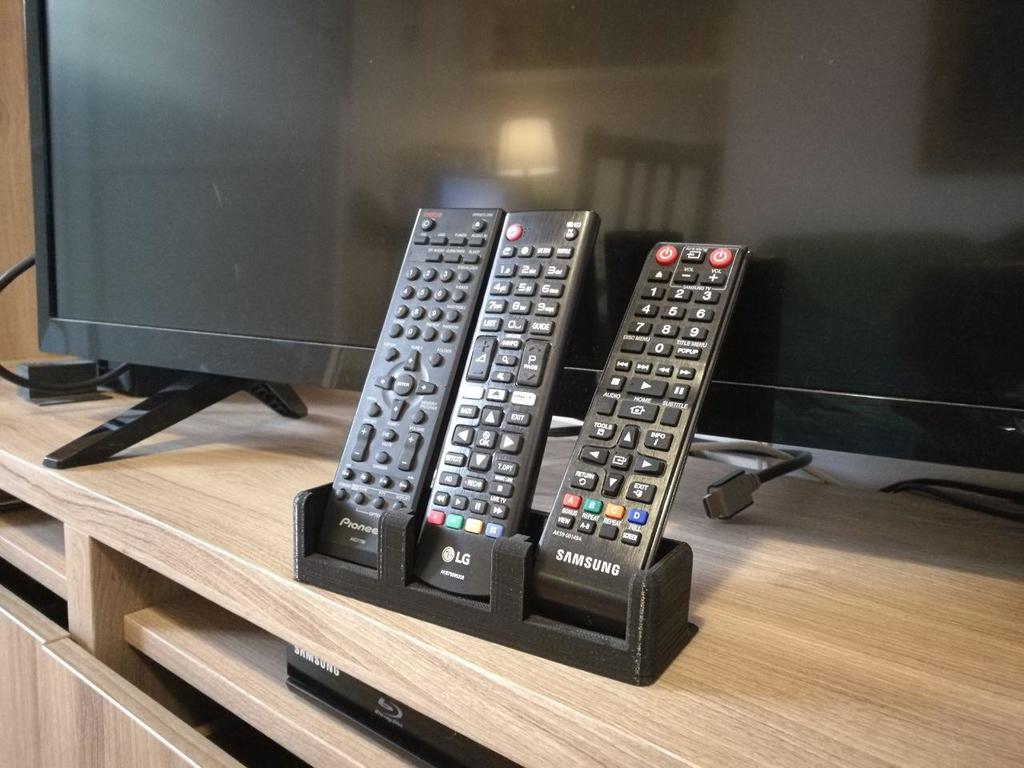 Support de télécommande élégant et universel pour TV