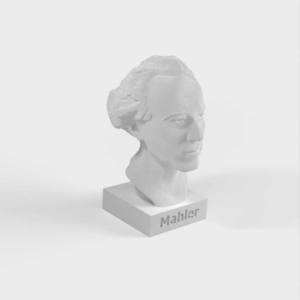 Buste/statue de Gustav Mahler