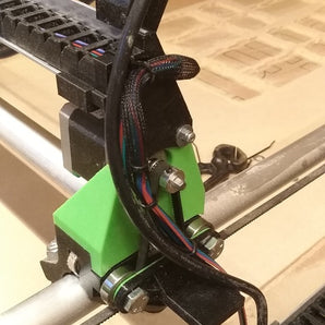 Support de chaîne porte-câbles MPCNC pour axe
