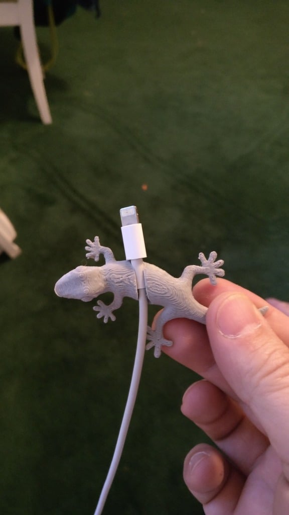 Support de fil Gecko - Support de câble pratique au design Gecko