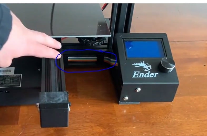 Clips de câble ruban pour imprimante 3D Ender 3 Pro