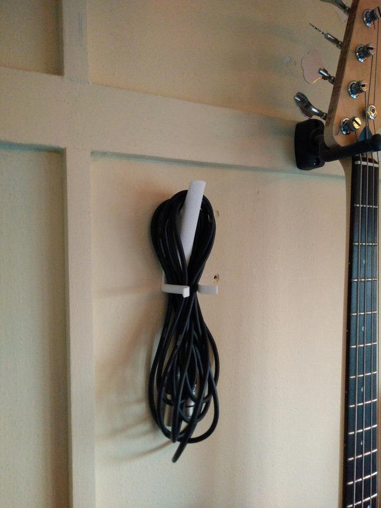 Crochet de câble musical - Organisation des câbles de musique