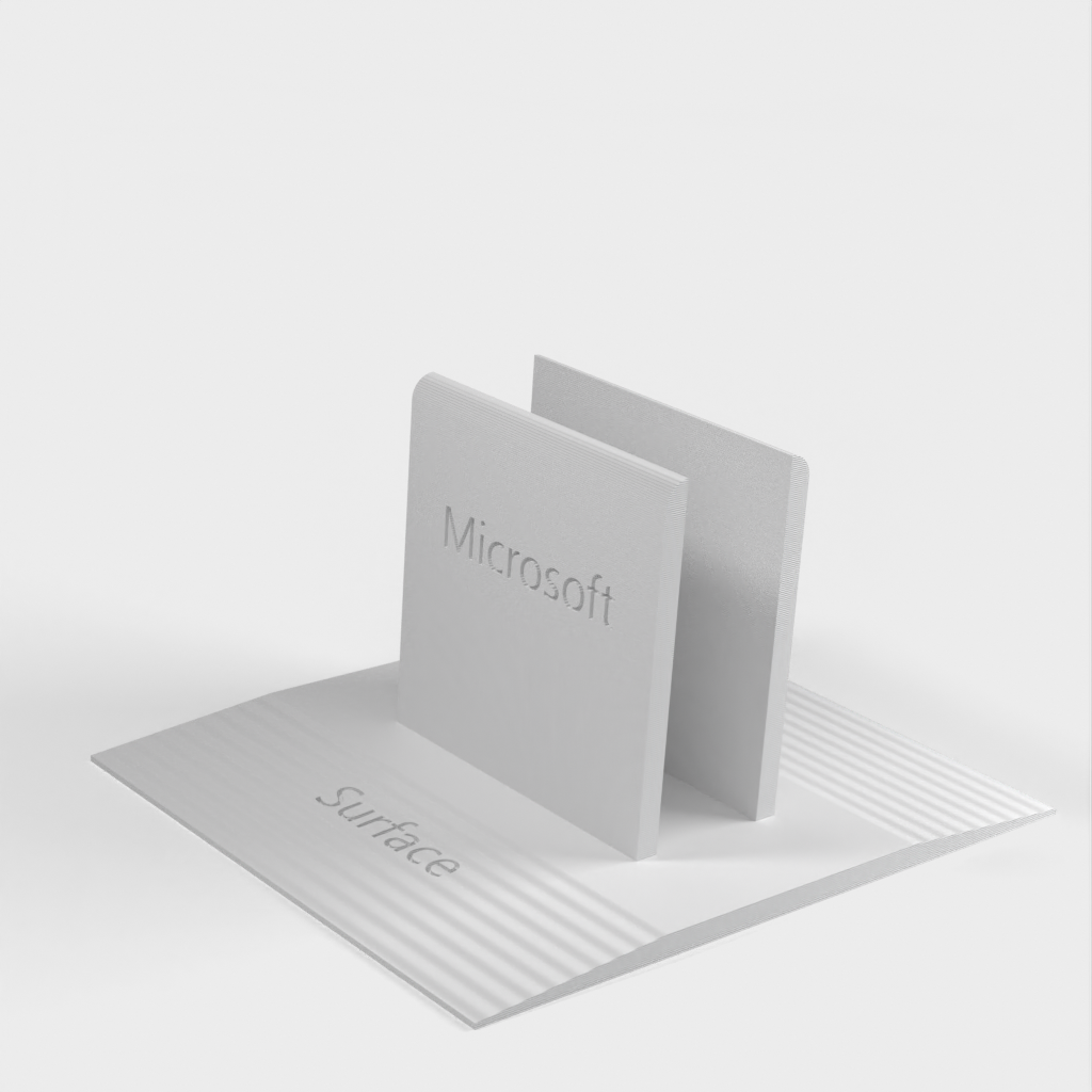 Support Surface Pro 1 avec logos Microsoft gravés