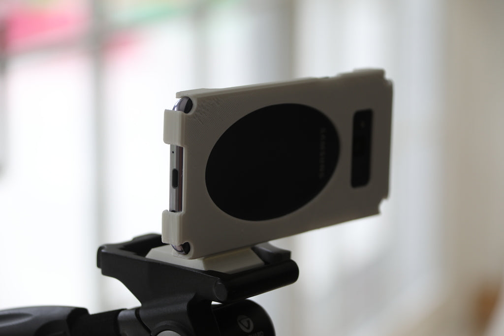 Étui pour trépied et monture GoPro pour Samsung Galaxy S8+