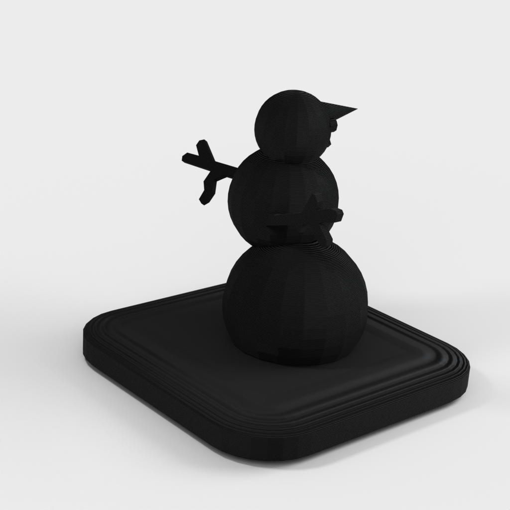 Phoebe Snow Bonhomme de neige modèle 3D