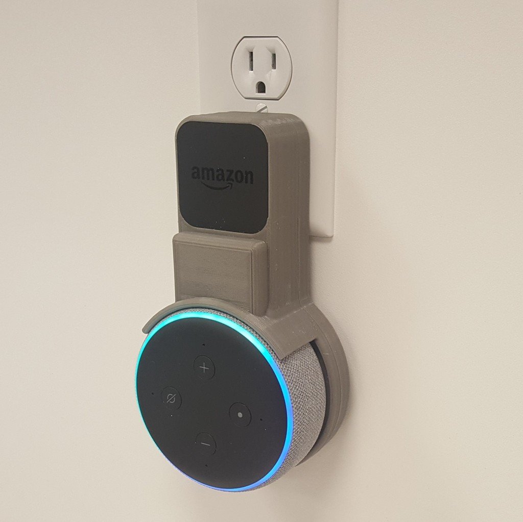 Amazon Echo Dot 3, Support de prise