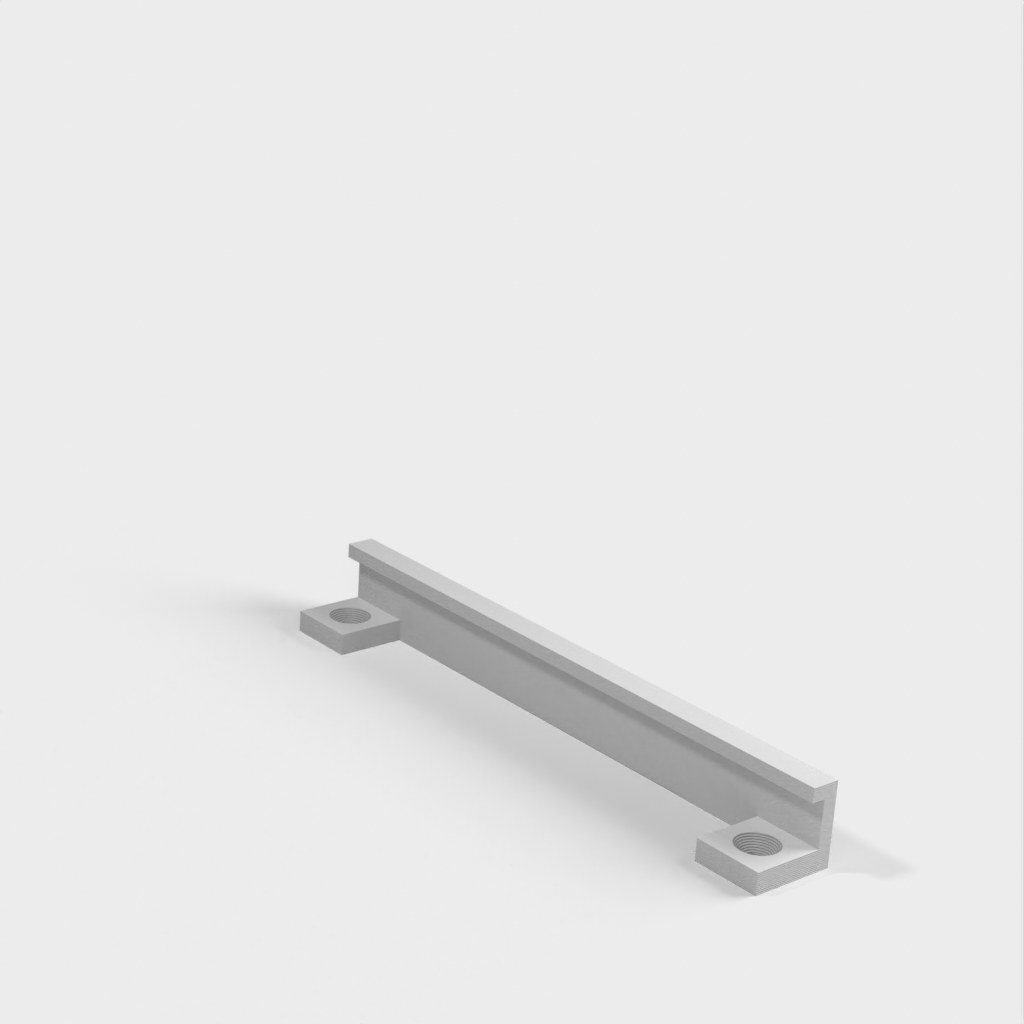 Rail de montage sous bureau pour conteneur Ikea Variera