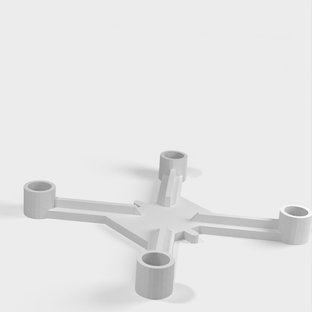 Cadre Micro Quadcopter pour toutes les tailles de moteur de 6 mm à 8,5 mm