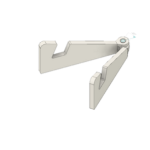Support de téléphone pliable pour l'impression sur place avec des fichiers sources