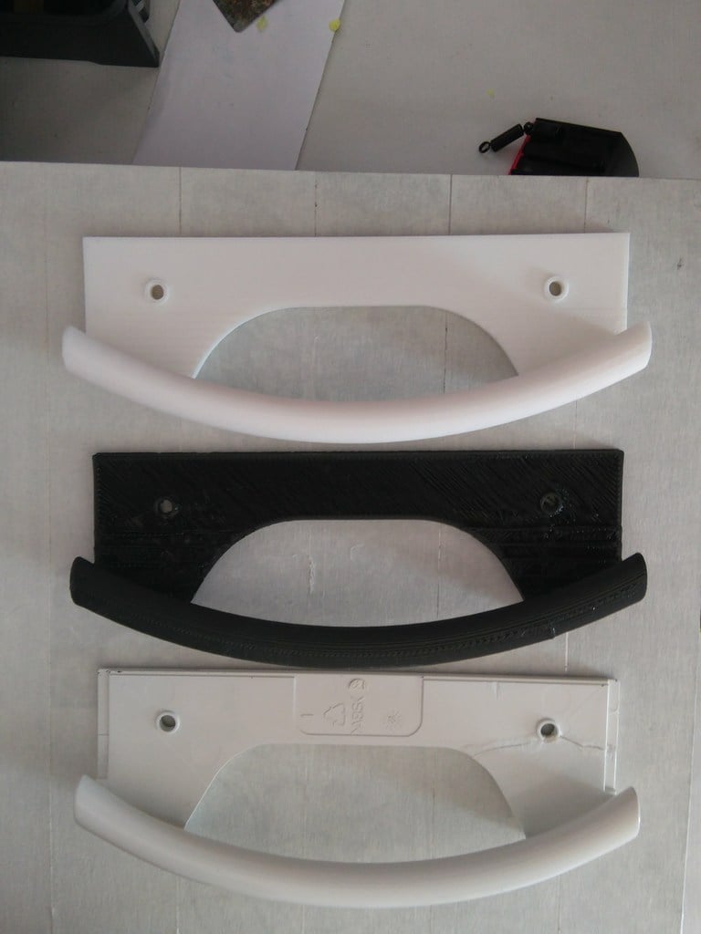 Poignée de remplacement pour porte de congélateur Bosch/Siemens/Balay 096110
