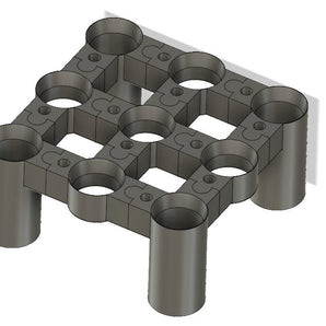 Séchoir à bouteilles extensible