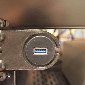 Support de port USB/CC pour rack 19 pouces