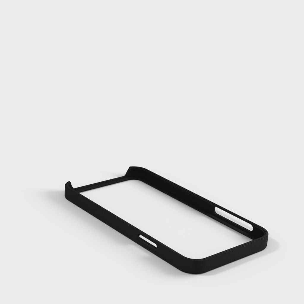 Coque bumper pour iPhone X avec dos rembourré