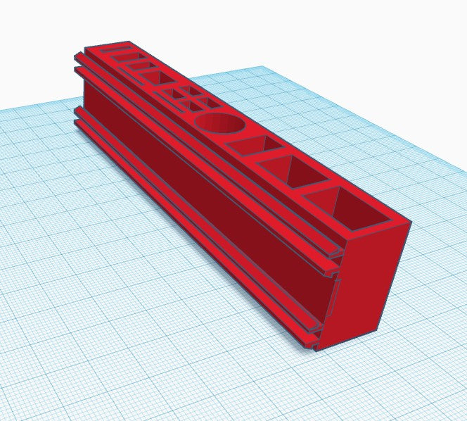 Boîte à outils pour rails en aluminium extrudé – Organisation pour Aquila, Ender 3 et plus