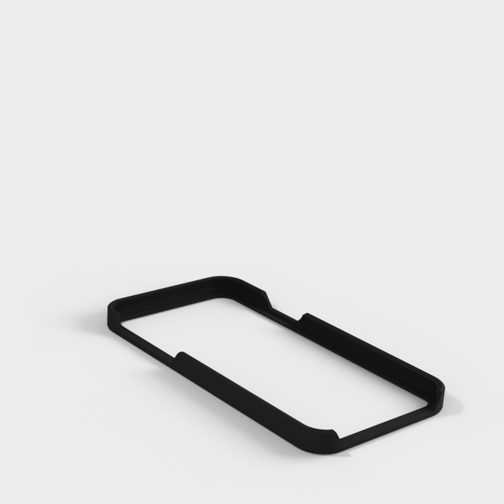 Coque bumper pour iPhone X avec dos rembourré