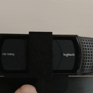 Couvercle de confidentialité coulissant pour webcam Logitech C920