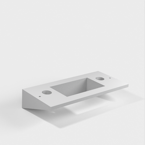 Support mural filaire pour sonnette Ring avec inclinaison de 20 degrés