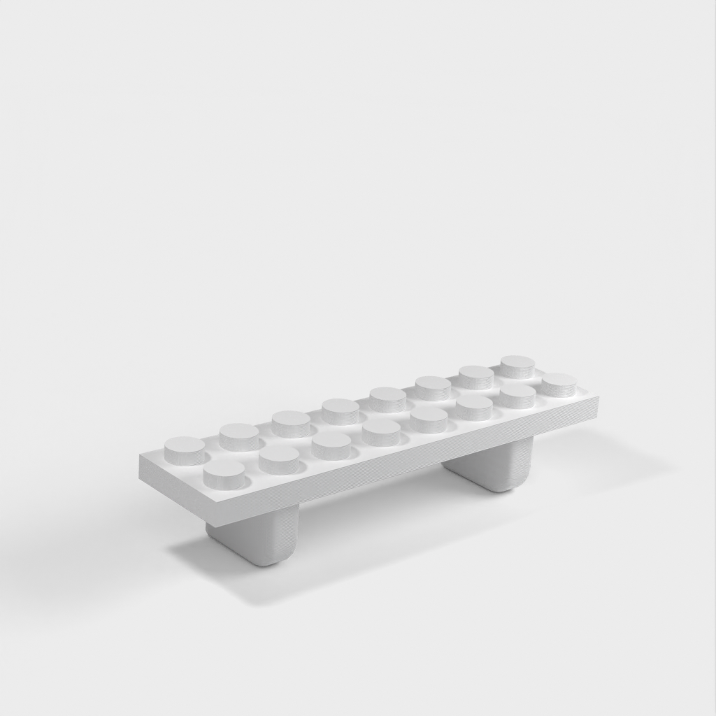 Crochet à clé Ikea Skadis et organisateur compatible Lego