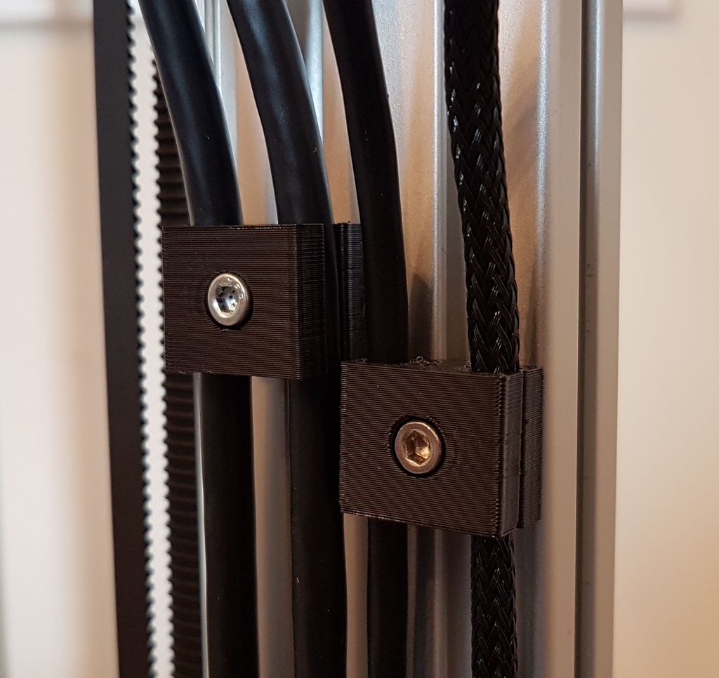 Organisateur de câbles à partager pour imprimantes 3D