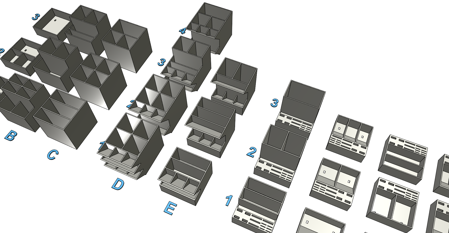 Organisateur de bureau modulaire - Porte-stylo avec espace pour les petites choses