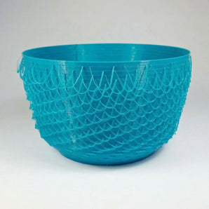 Vase décorative avec une texture unique et chevelue