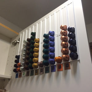 Support de capsules Nespresso pour montage mural