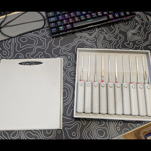 Boîte de rangement pour poignées d'outils - 10 emplacements