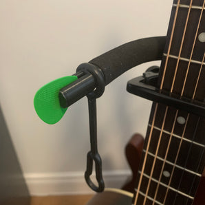 Support de médiator pour support de sol de guitare standard