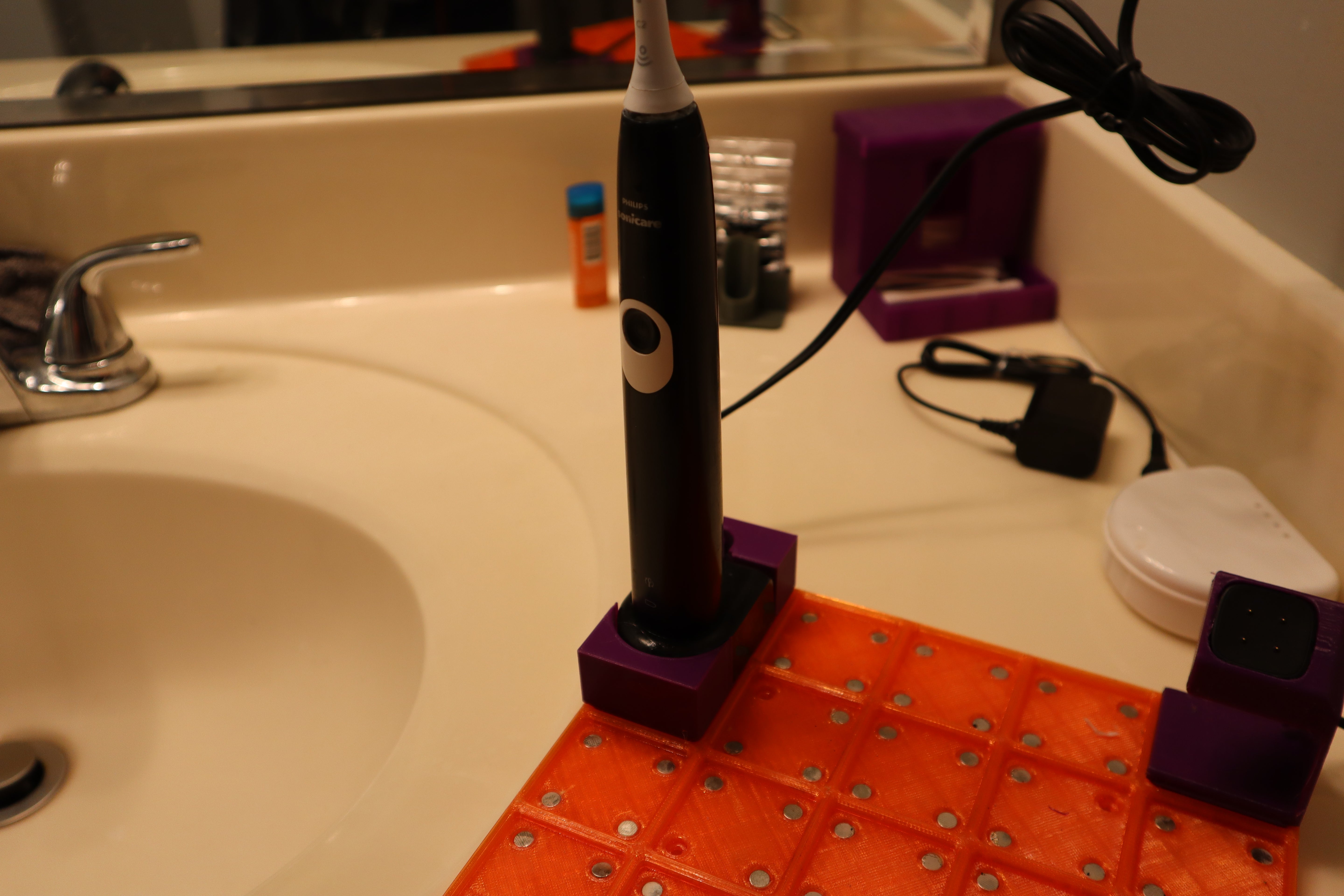 Chargeur de brosse à dents Gridfinity Sonicare