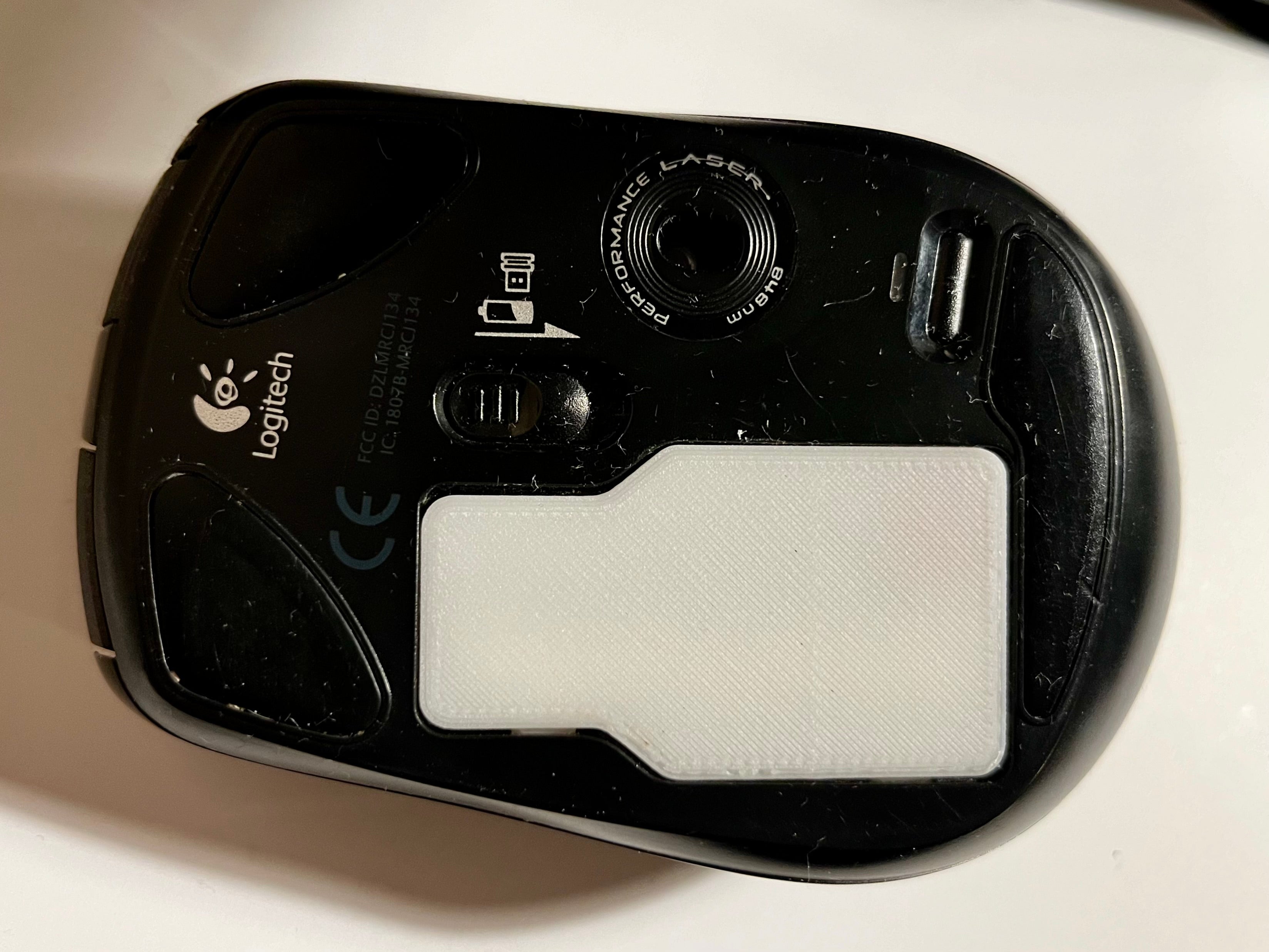 Couvercle de batterie pour la souris Logitech VX Nano