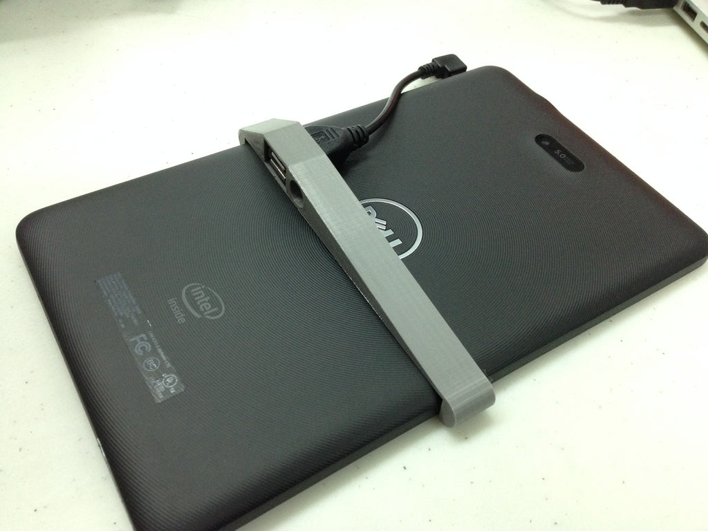 Support de câble USB OTG et support de stylet pour la tablette Dell Venue 8 Pro