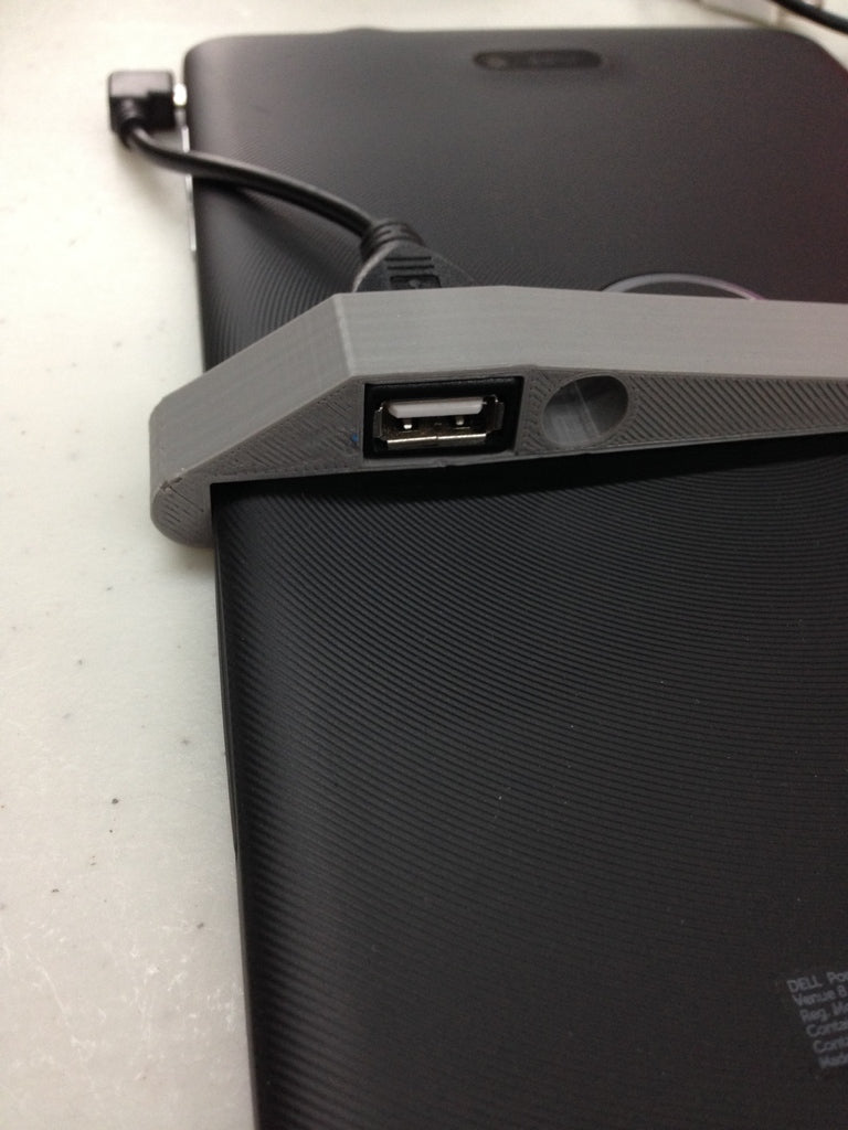 Support de câble USB OTG et support de stylet pour la tablette Dell Venue 8 Pro