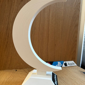 Support de casque en forme de croissant de lune / Support de casque design lune