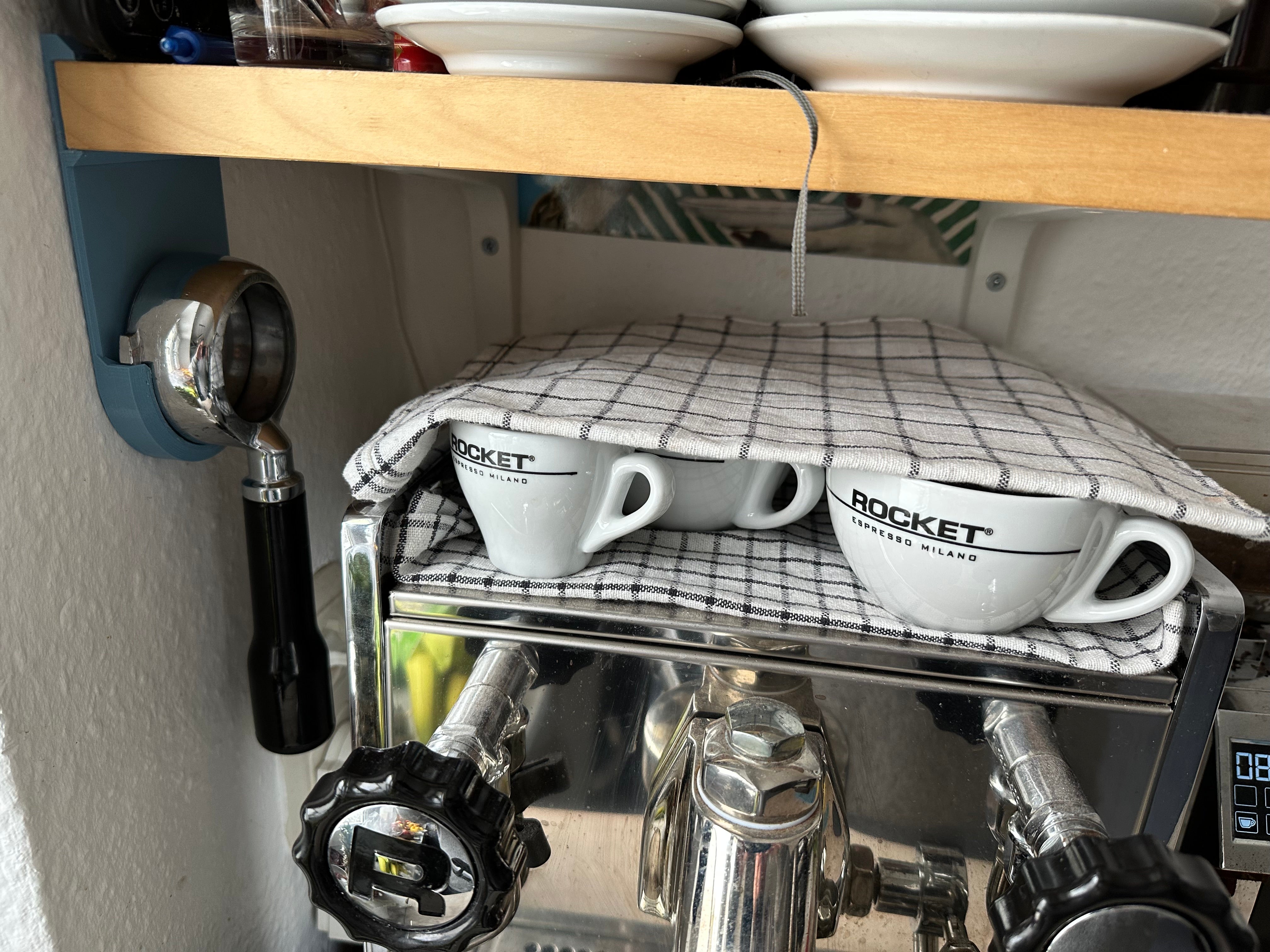 Support de porte-filtre sans vis pour Rocket Mozzafiato