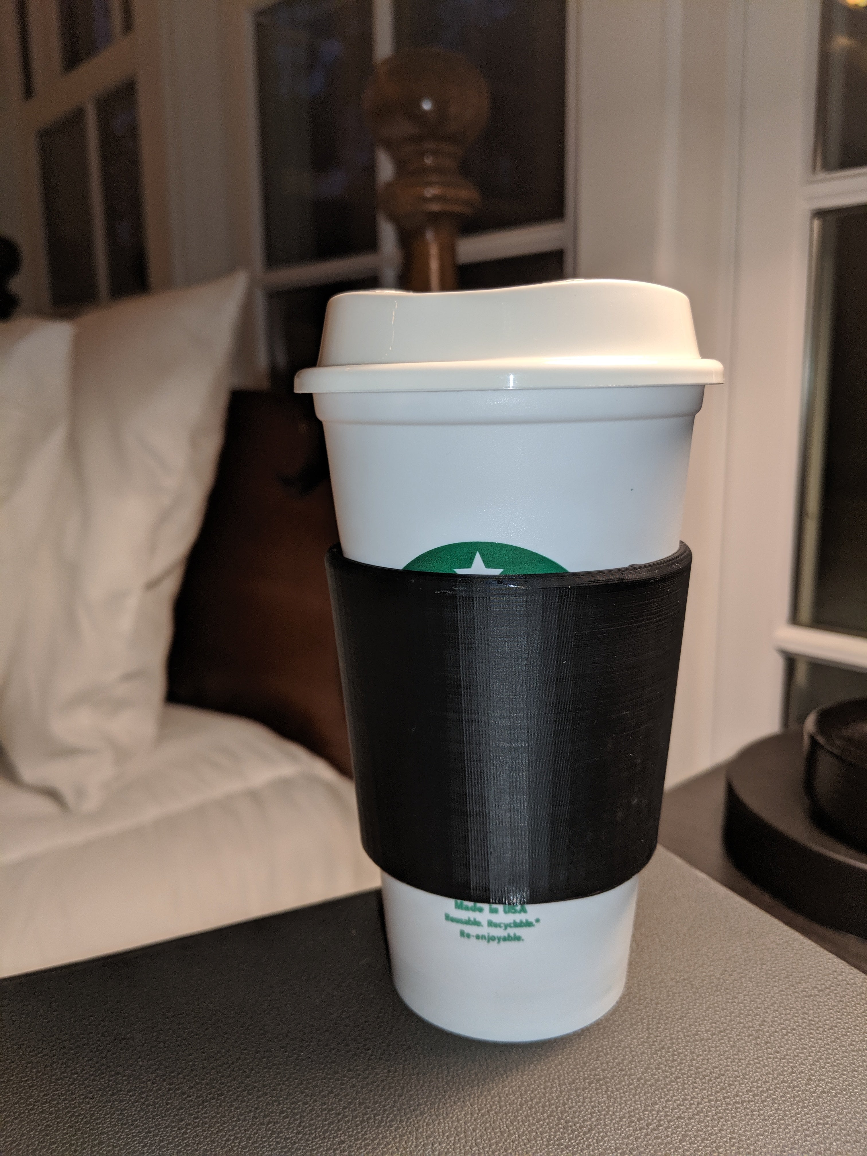 Housse de tasse à café réutilisable pour Starbucks Grande