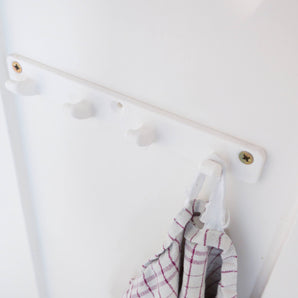 Patère pratique à 4 crochets pour vestes et serviettes