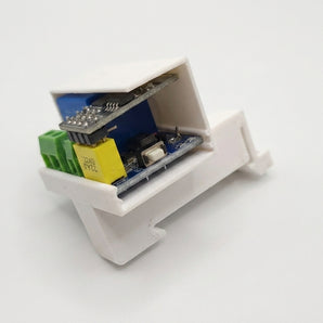 Support de rail DIN pour ESP 01S et module de relais
