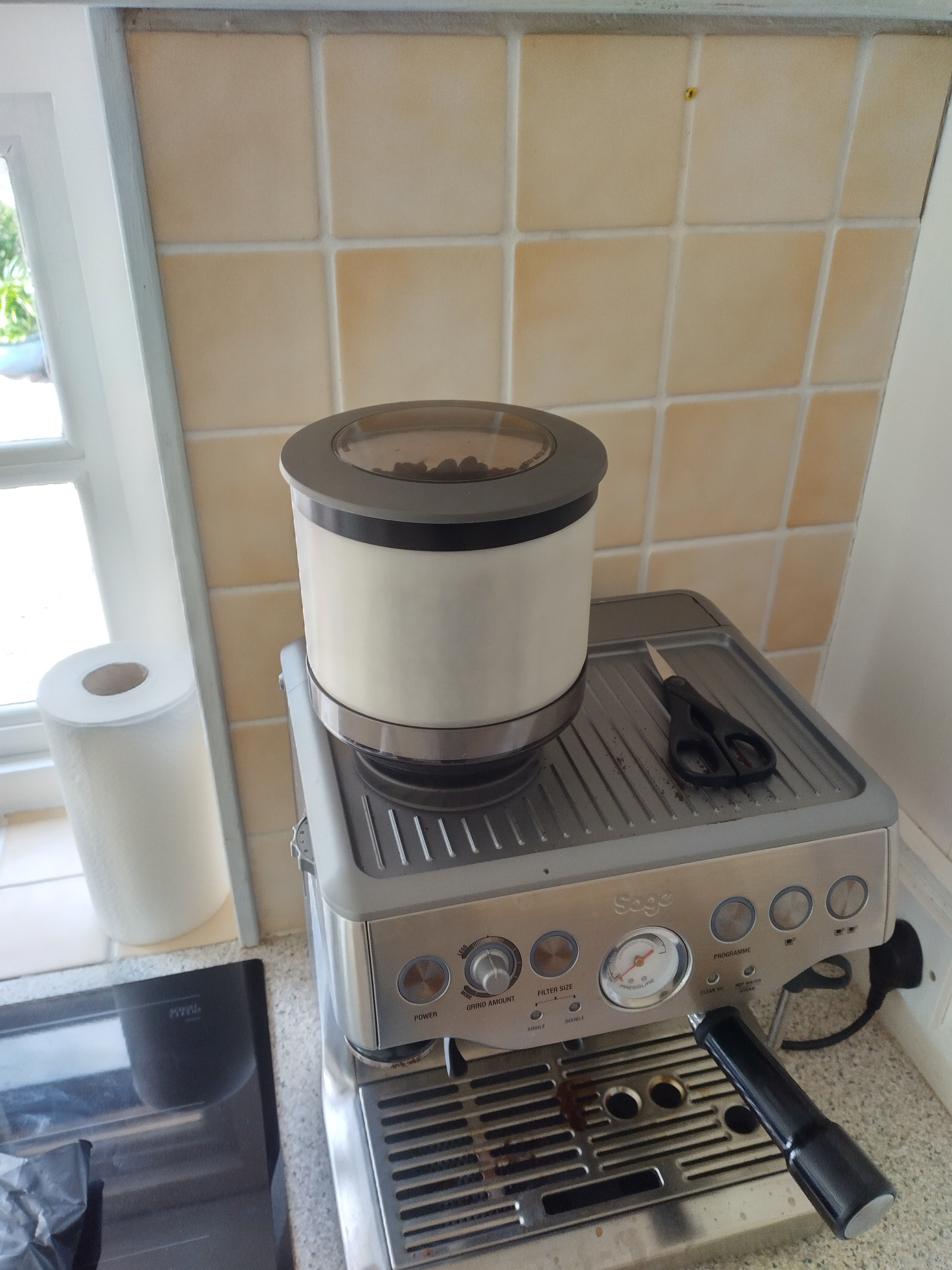 Hopper Prolongateur pour Sage Breville Barista Express