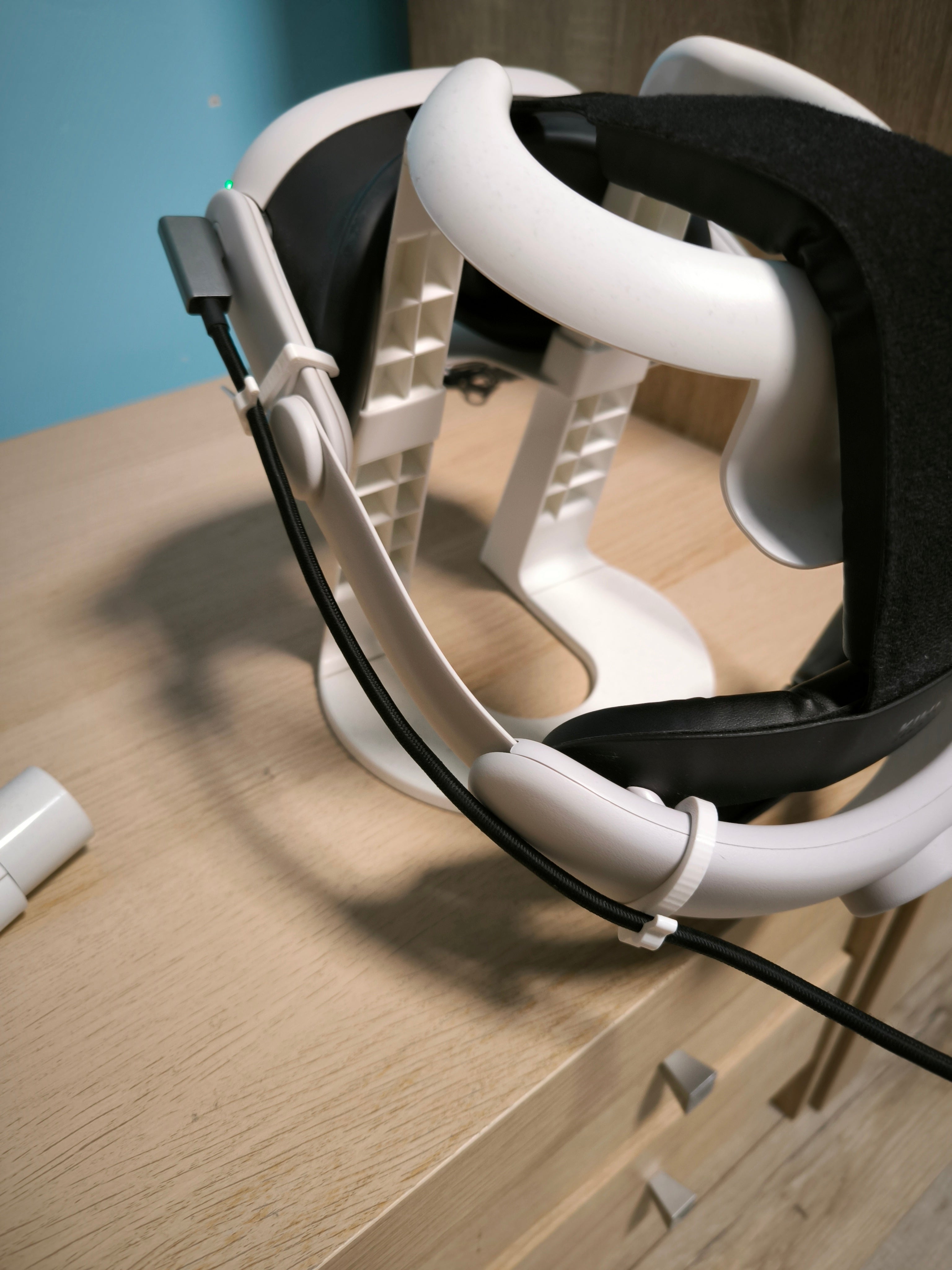 Meta Quest 3 support de câble USB-C pour KIWI Comfort Head Strap