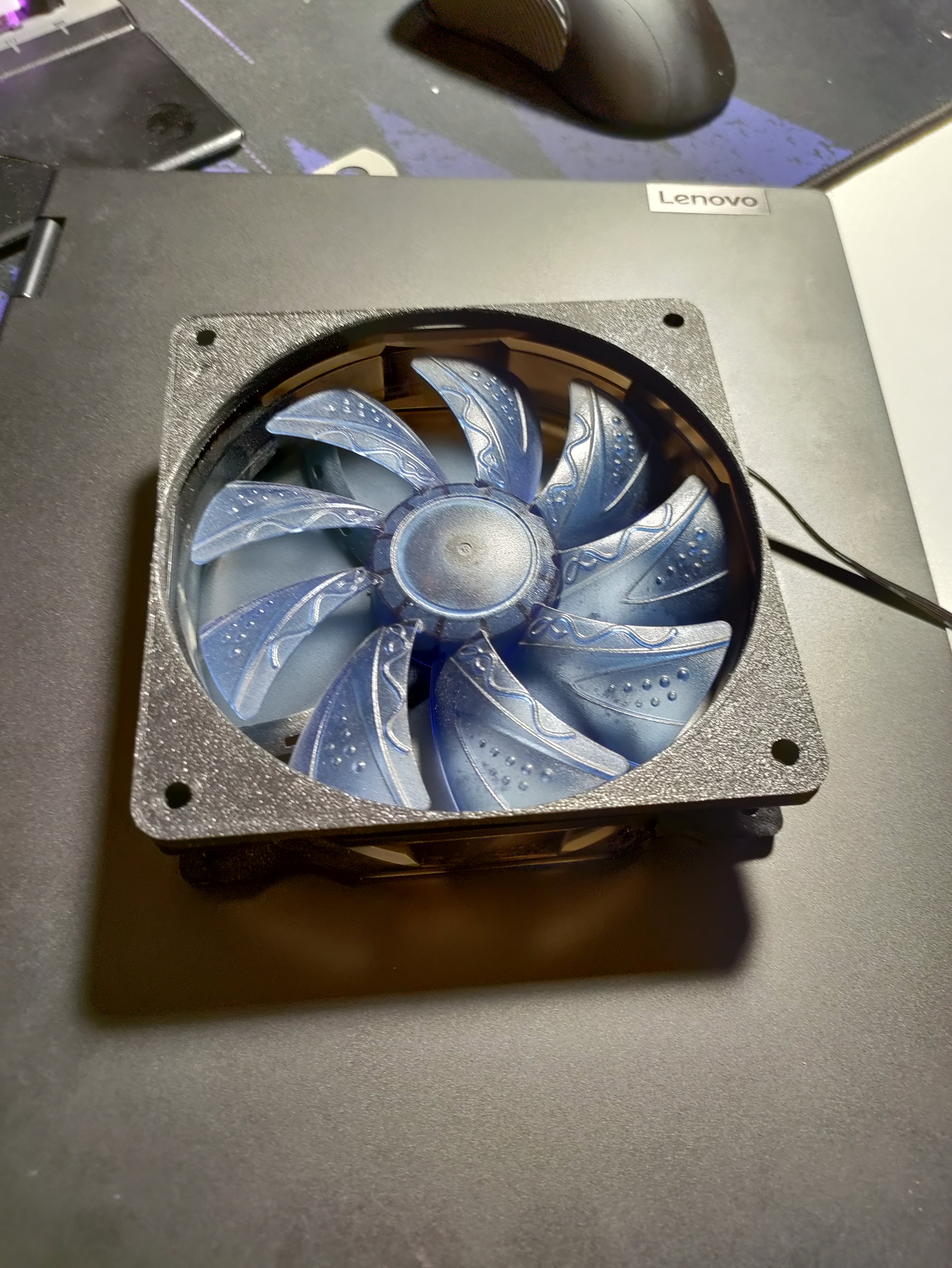Bague d'espacement pour ventilateur PC 120mm - 5mm de haut