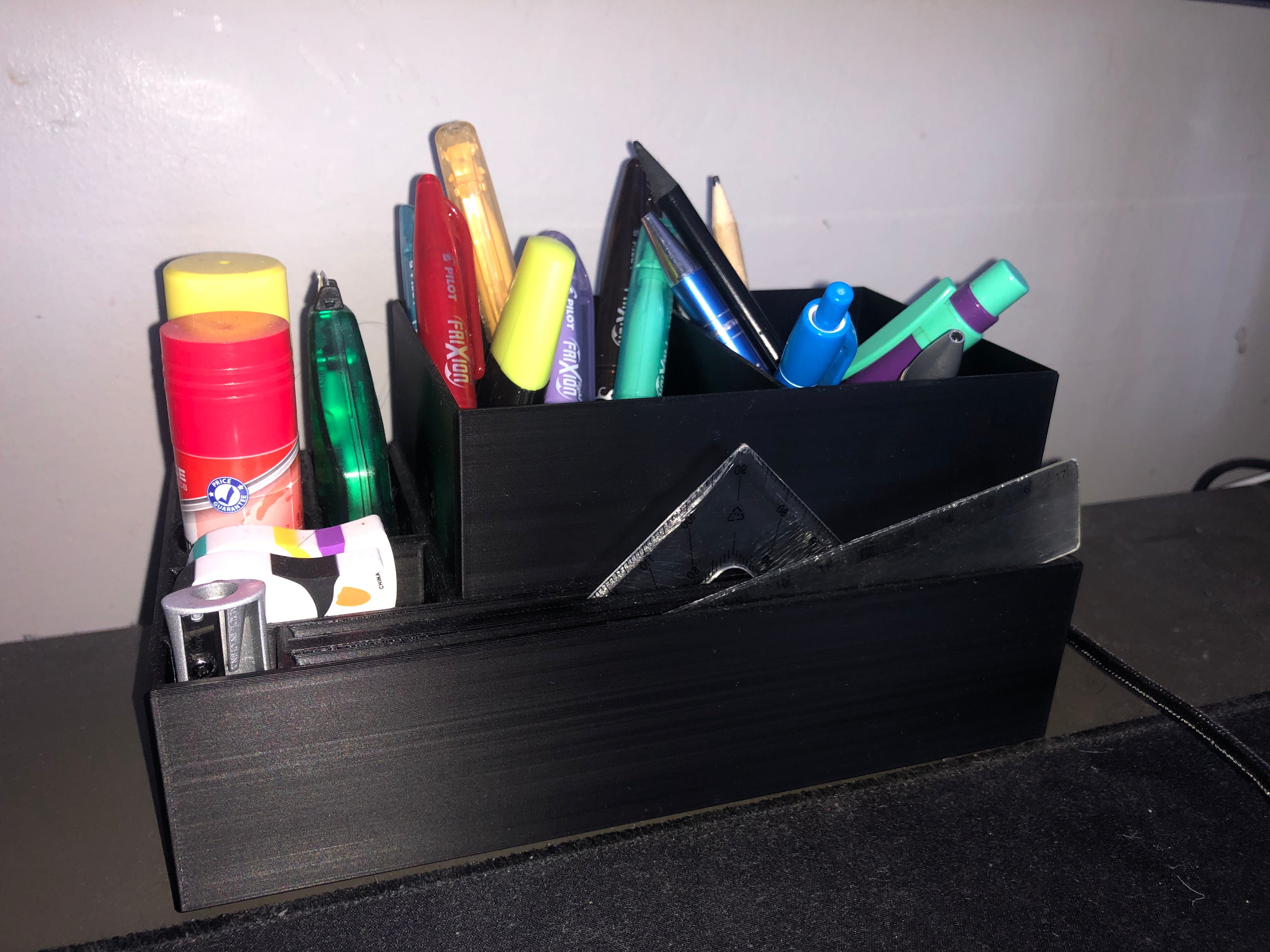 Organisateur de bureau pour crayons, stylos et fournitures de bureau